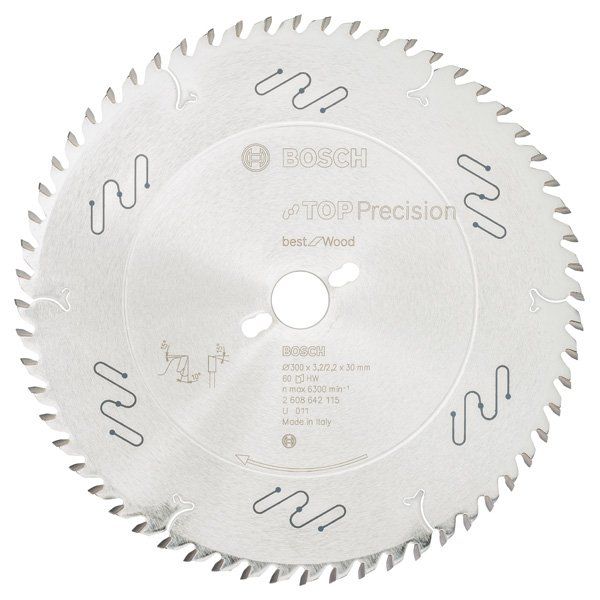 Bosch - Kreissägeblatt Top 2608642115 Precision Best for