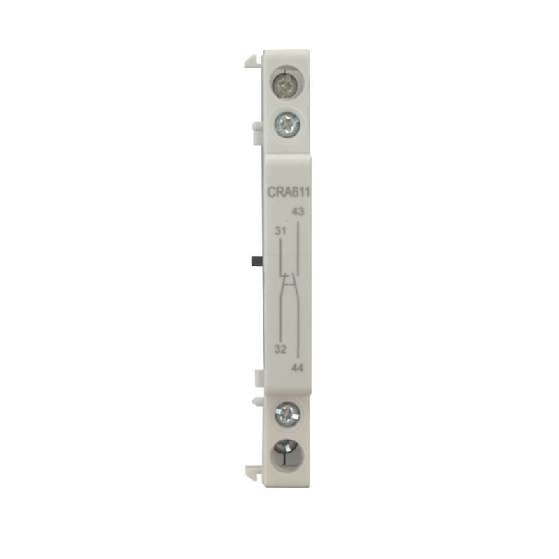 Eaton - Zusatzeinrichtung für Reiheneinbaugeräte Hilfsschalter, 6A, 1S+1Ö CRA611