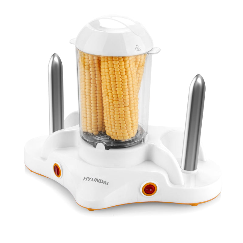 Hyundai - Grillgerät Hot Dog Gerät HYUHDM120 ws 2 Dorne  − 1 Stück