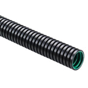ABB Stotz-Kontakt - Kunststoff-Wellschlauch Kabelschutzrohr XPCST-10BG.50 PA12/PA6,NW10,sw/gn − 50 Meter