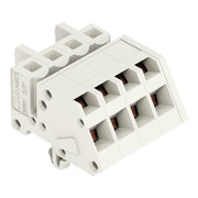 WAGO - Kabelsteckverbinder für Leiterplattensteckverbinder 1-Leiter Federleiste 721-304/008-000 CAGECLAMP 2,5mm²,lgr − 50 Stück