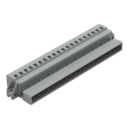 WAGO - Kabelsteckverbinder für Leiterplattensteckverbinder 1-Leiter-Stiftleiste 231-620/019-000 CAGECLAMP,2,5mm²,gr − 10 Stück