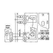 Eberle Controls - Raumthermostat/Uhrenthermostat Uhrenthermostat easy 3 pt mit Tagesprogramm