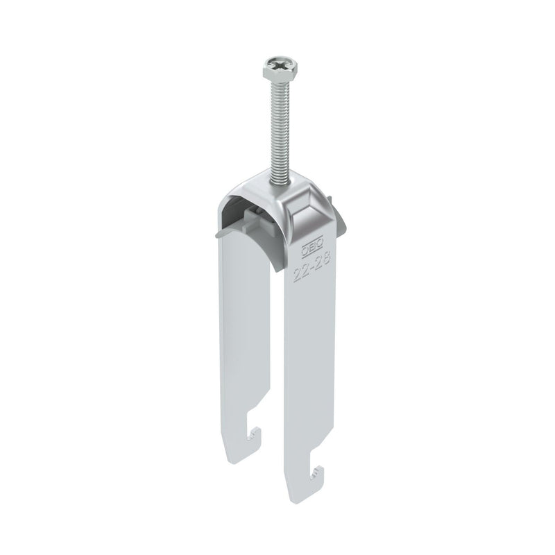 OBO Bettermann - Bügelschelle BS-U3-K-28 ALU 3-fach − 50 Stück