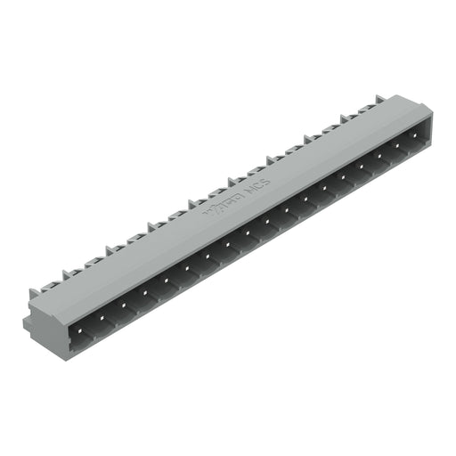 WAGO - Leiterplattensteckverbinder THT-Stiftleiste Lötstift 231-478/001-000 1,2x1,2,abgew.,gr − 50 Stück