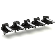 WAGO - Leiterplattensteckverbinder THT-Stiftleiste Lötstift 2092-3722 1,4mm,abgewinkelt,sw − 300 Stück