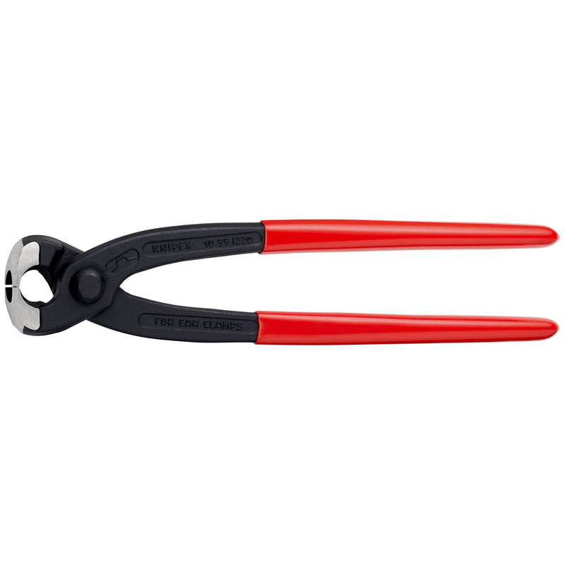 Knipex - Kneifzange Ohrklemmenzange 10 99 I220 mit Pressnase 220mm