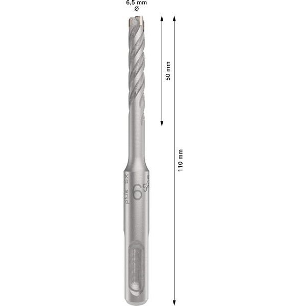 Bosch - Bohrer PRO SDS plus-5X 2608833781 Hammerbohrer 6,5 x