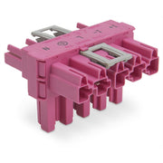 WAGO - Kompaktverteiler für steckbare Gebäudeinstallation T-Verteiler 5-polig 770-1643/080-000 Kod. B − 50 Stück
