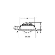 Brumberg Leuchten - Downlight/Strahler/Flutlicht LED-Einbaustrahler 230V 12648173