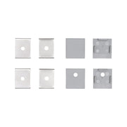 Nobile - Zubehör/Ersatzteile für Lichtschlauch/-band Ersatzkit für Alu U-Profil 5011148807 grau − 1 Stück