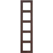 Peha - Abdeckrahmen Rahmen 5-fach D 20.675.200.702 Holz wenge-alu