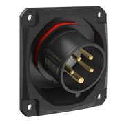 Walther Werke - CEE-Gerätestecker (IEC 60309) CEE NEO Anbaugerätestecker FW712506SK schräg 16A 5P 6h