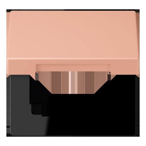 Jung - Abdeckrahmen Klappdeckel m. Stellfeder LC 990 BFKL 231 rose clair
