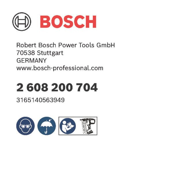 Bosch - Heftklammer Schmalrückenklammer TK40 2608200704 35G 5,8 mm 1,2 mm 35