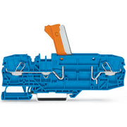 WAGO - Trenn- und Messtrenn-Reihenklemme 2-Leiter-Trenn-u.Messklem. 2006-8674 Prüfmöglichkeit,blau − 12 Stück