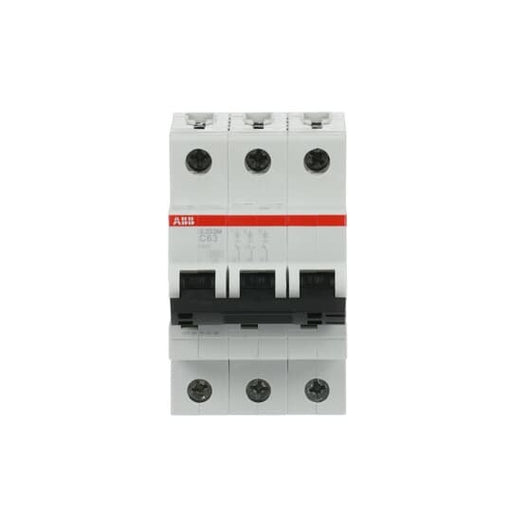 ABB Stotz S&J - Leitungsschutzschalter Sicherungsautomat S203M-C63 10kA 63A C 3p