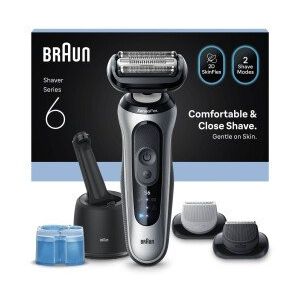 BRAUN - Elektro-Rasierer Rasierer 62-S7650cc Series 6 − 1 Stück by BRAUN
