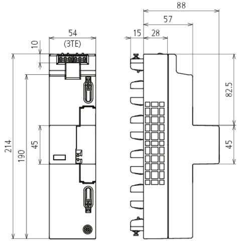 DEHN - Kombi-Ableiter für Energietechnik Kombi-Ableiter DSH ZP 2 LSG TT 255