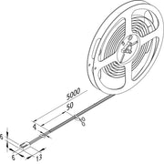 Hera - Lichtschlauch/ - band LED - Stripe 5m LEDTape #20203210104 m.Anschlussltg., xw
