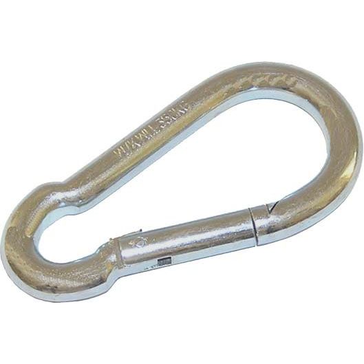Dresselhaus - S-Haken Feuerwehr-Karabinerhaken 4235/001/78 120x11 zn − 10 Stück