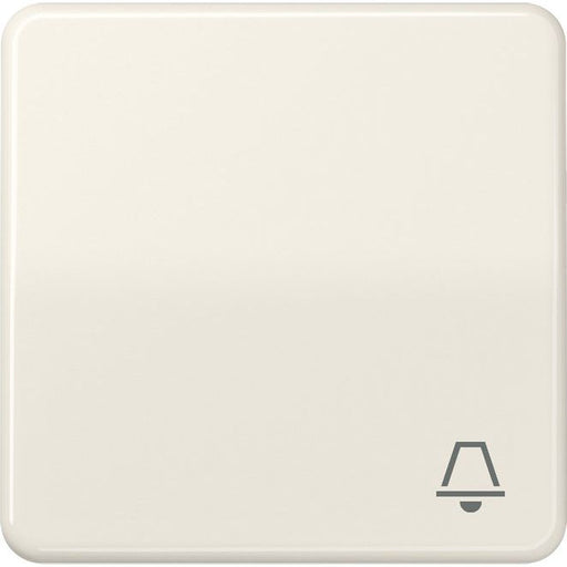 Jung - Abdeckung/Bedienelement für Installationsschalterprogramme Wippe Symbol KLINGEL ws CD 590 BFK für Taster