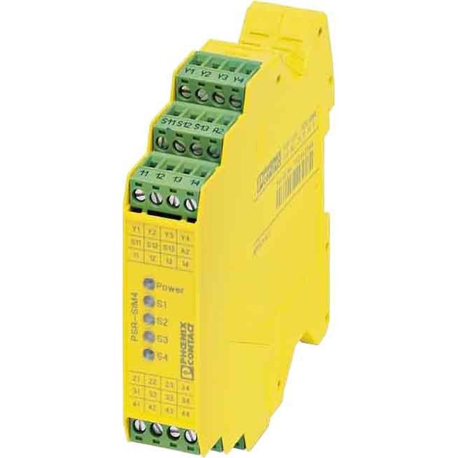 Phoenix Contact - Gerät zur Überwachung von sicherheitsgerichteten Stromkreisen Schnittstellenmodul PSR-SCP- 24DC/SIM4