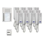 TCS Tür Control - Türsprech-Set Audio Außenstation Pack 12 PPA12-EN/02 PES 12 Tasten AP
