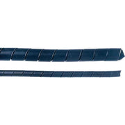 SES Sterling - Kabelbündelungsschlauch Spiralschutzschlauch PE 12 sw Polyethylen − 25 Meter