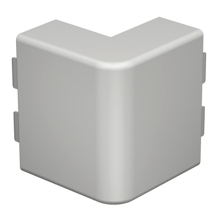 OBO Bettermann Vertr - Außeneck für Leitungsführungskanal Außeneckhaube WDK HA40110RW 40x110mm  − 2 Stück
