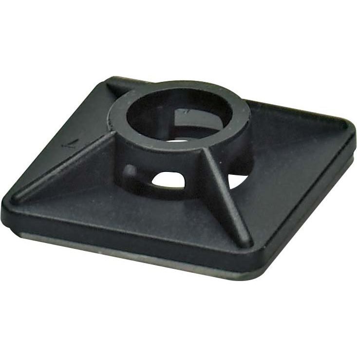 Phoenix Contact - Befestigungssockel und -element für Kabelbinder Kabelbindersockel WT-BASE LS HF 6 BK − 100 Stück