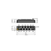 Turck - Feldbus, Dez. Peripherie - Digitales Ein-/Ausgangs-Modul Multiprotokoll-I/O-Modul TBEN-S1-8DIP-D kompakt