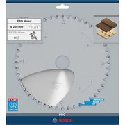 Bosch - Kreissägeblatt PRO Wood Kreissägeblatt, 2608640645 250 x 3,2 x 30 mm