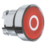 Schneider Electric - Frontelement für Drucktaster ZB4BA432 flach, rt, (0)