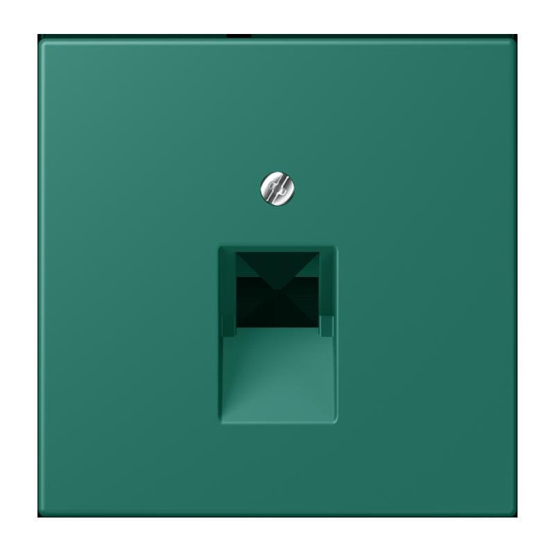 Jung - Einsatz/Abdeckung für Kommunikationstechnik Abdeckung für IAE/UAE LC 969-1 UA 216 vert anglais