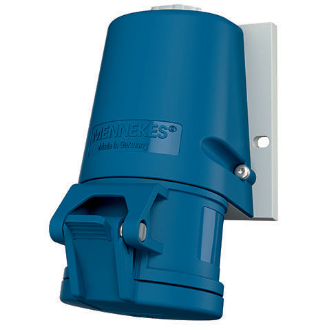 Mennekes - CEE-Steckdose (IEC 60309) Wanddose TwinCONTACT 1342 16A,4p,9h,230V,IP44 − 1 Stück