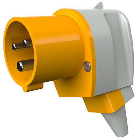 Mennekes - CEE-Stecker (IEC 60309) Winkelstecker 1410 16A,3p,4h,110V,IP44
