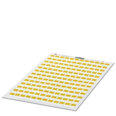 Phoenix Contact - Kabelmarkierungssystem Kabelmarker-Etikett WML 3 (13X10)A4 YE − 10 Stück
