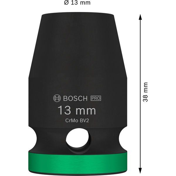 Bosch - Sechskant-Einsatz für Steckschlüssel PRO Impact 2608003046 Steckschlüsselsatz