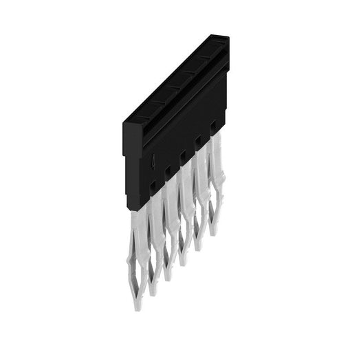 Weidmüller - Querverbinder/Brücker für Reihenklemme Querverbinder ZQV 4N/6 BK gesteckt − 20 Stück