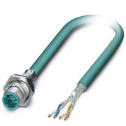 Phoenix Contact - Rundsteckverbinder, feldkonfektionierbar (Industriesteckverbinder) Bussystem-Einbausteckverb. SACCBP-M12MS#1551574