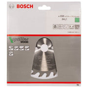 Bosch - Kreissägeblatt PRO Wood Kreissägeblatt, 2608640592 150 x 2,4 x 20 mm