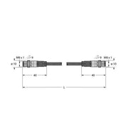 Turck - Rundsteckverbinder, feldkonfektionierbar (Industriesteckverbinder) Leitung für Industrial PSGS4MPSGS4M441440M Ethernet