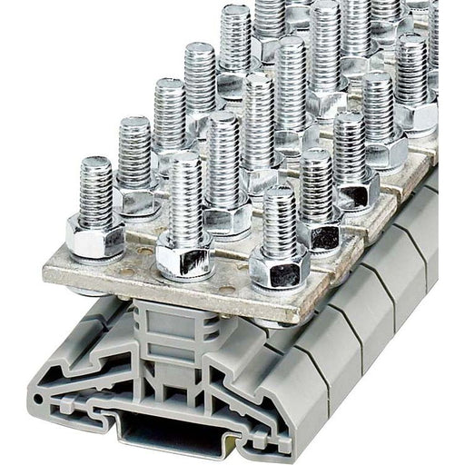 Phoenix Contact - Durchgangs-Reihenklemme Hochstrom-Verbinder HV M8/2 − 25 Stück