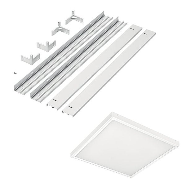 LTS Licht&Leuchten - Mechanisches Zubehör/Ersatzteile für Leuchten Anbaurahmen M600 FYR-Z115.0600.0600ws weiß