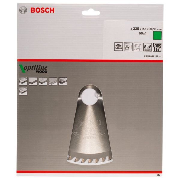 Bosch - Kreissägeblatt PRO Wood Kreissägeblatt, 2608641192 235 x 2,8 x 30 mm
