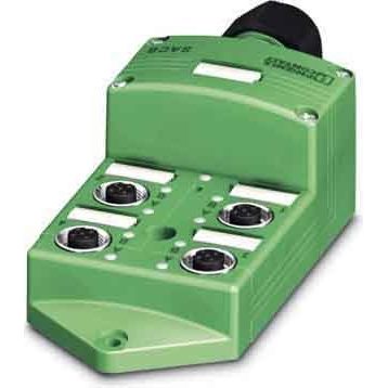 Phoenix Contact - Passiver Sensor-/Aktor-Verteiler (ohne Leitung) Sensor-/Aktor-Box SACB-4/ 4-L-C SCO