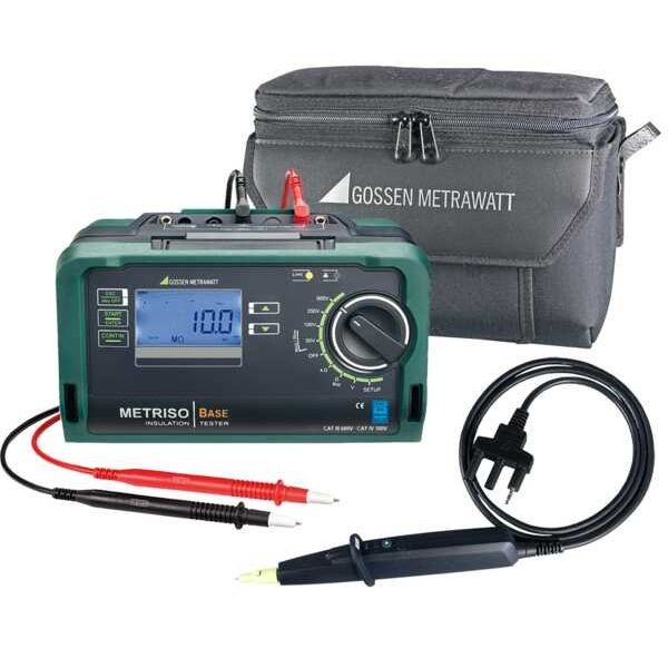 Gossen Metrawatt - Isolationsmessgerät Pakete METRISO BASE - Set mit Fernauslöser