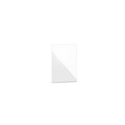 Etherma - Infrarot-Strahlungspaneel Infrarotheizung, Glas LAVA3-GL-240-PW reinweiß 50x63cm