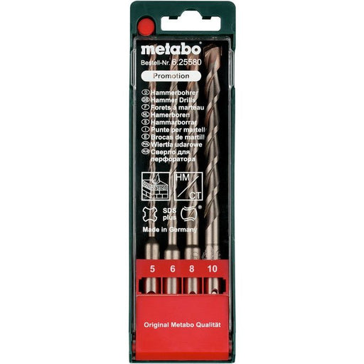 Metabowerke - Bohrer-Set SDS-Plus Bohrerkassette 625580000 4-teilig